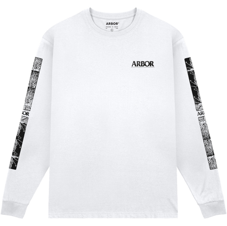 2026 Arbor Mens Anatomy T-shirt ABA-LTE-0021 - White